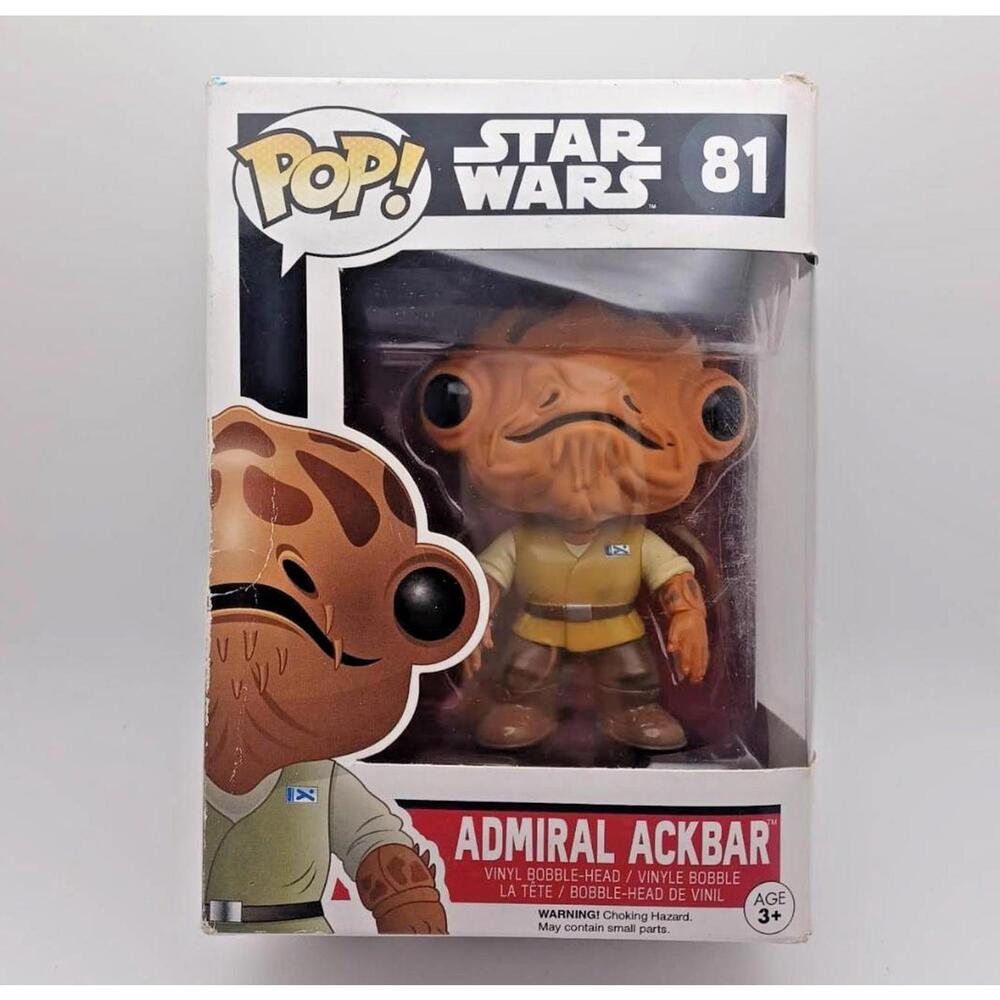Funko Pop! Star‎ Wars #81 Admiral Ackbar Vinyl Figure